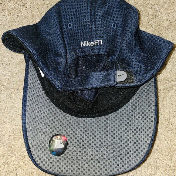 *Vintage* MLB Genuine Merch Nike NY Yankees Hat Mesh Soft-top - One-Size Adult - Picture 2 of 3